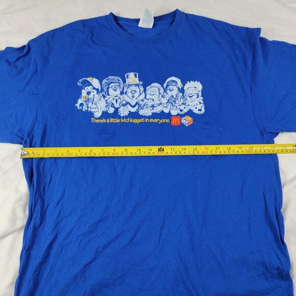 Kerwin Frost McDonalds McNugget Buddies Delta Pro Weight XL Crew T Shirt Work - Picture 8 of 11